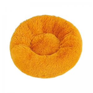 China Pink Fluffy Dog Bed Mat Round Pet House Winter Warm Dog Pad Pet Supplies supplier