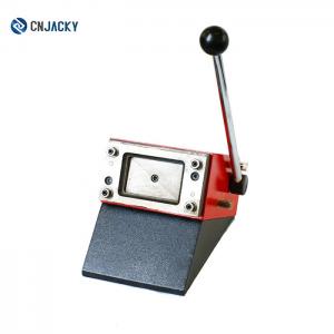 China Manual Plastic Card Punching Machine , ID Card Name Card PVC Card Die Cutter supplier