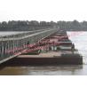 Temporary Access Floating Bridge With Heavy Loading Capacity For Inconvenient