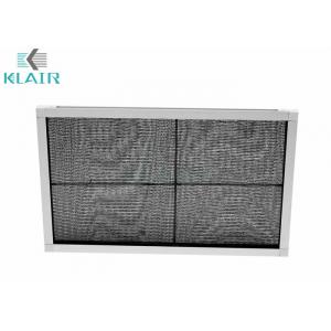 Low Pressure Drop HVAC Air Filters , Washable Fan Coil Filters