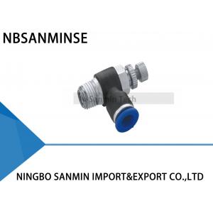 China JSC Pneumatic Elbow Tube Hose Air Pipe Fitting Components Quick Connector Sanmin supplier