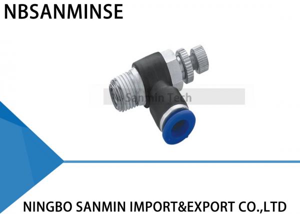 JSC Pneumatic Elbow Tube Hose Air Pipe Fitting Components Quick Connector Sanmin