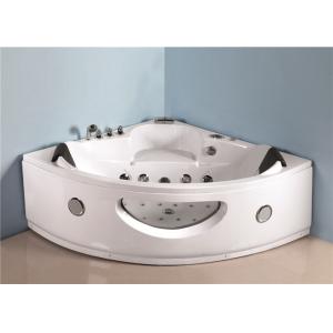 Luxury sector shape corner 2 person jet bathtub over the tub whirlpool massage bath tub with jets