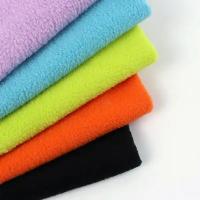 China Soft and Warm Custom Printed Polar Fleece Fabric 150D/144F Made from Recycled Materials on sale