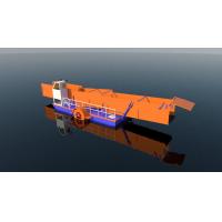 China 45cbm Garbage River Barge For River Or Dam Clean Up on sale