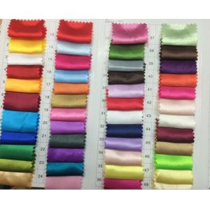 China Smooth Durable 100% Polyester Pink Silk Printed Satin Fabric For Saree Sari supplier