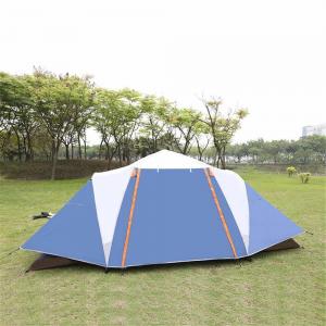 China Quick Set Up 8-10person Big Camping Tent Two Room And One Hall Outdoor Camping Tent(HT6102) supplier