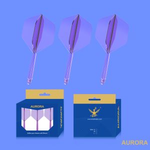 China Emyth new released product Aurora Integrated darts flight with shaft wholesale