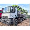 Used 2021 Zoomlion 63m Concrete Pump With Benz Chassis  250KW Engine Power Rating And 120m3/h Capacity