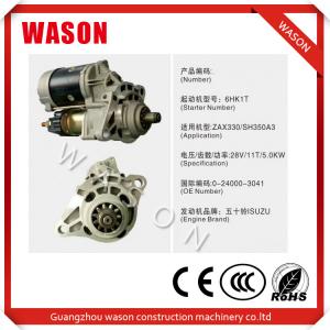 China Light Weight Hitachi Starter Motor 0-24000-3041 0240003041 Part Number supplier