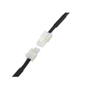 China Female To Male Electrical Wiring Harness 100mm 18awg 6 Pin Black Color  Eléctrico supplier