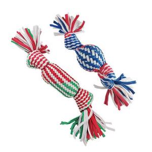 China Cotton Rope Tug Pet Chew Toys For Aggressive Chewers Teething supplier