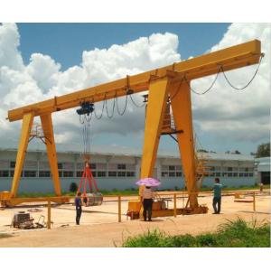 Moving Trolley Single Girder Gantry Crane 5 Ton Electric Hoist