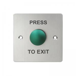 China Strong 304 Stainless Steel Push To Exit Button Green / Red 2 Colors Options wholesale