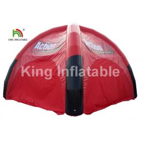 China Airtight Black And Red Inflatable Event Tent For Advertising / Exhibition / Tourist supplier