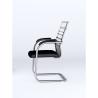 China Customize Modern Orange Back Office Executive Leather Chair with PP Arm Rest OEM ODM wholesale