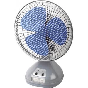 China Metal Rechargeable Portable Fan With LED Light  , Portable Cooling Fan supplier