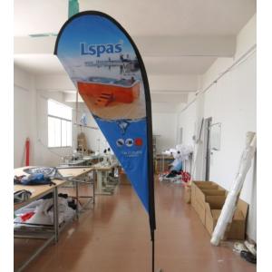 China 10 FT Outdoor Advertising Teardrop Flag Banners supplier