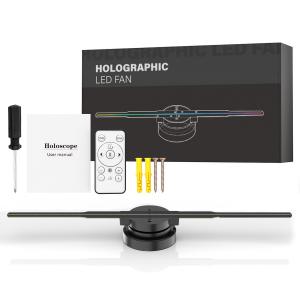 Innovative Naked Eye 3D Holographic LED Display with Input Voltage 100-240W/AC 50/60HZ
