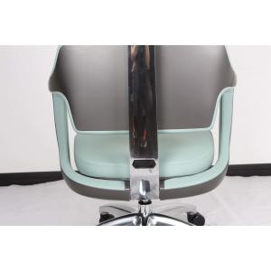 China Foam Mid Back Ergonomic Office Chair Executive Swivel Fixed Armrest supplier