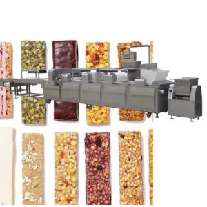 China 機械、ピーナツ Chikki 機械を作る連続的な、自動ゴマの穀物棒 wholesale