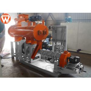 Automatic Floating Fish Feed Extruder Machine 500KG/H 2700*1800*1200mm 1900kg