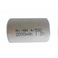 China 1.2V 4/5SC Size NiCd Rechargeable Batteries 1200mAh Sub C Nicd Battery Cell on sale