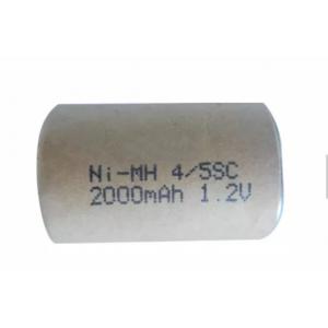 China 1.2V 4/5SC Size NiCd Rechargeable Batteries 1200mAh Sub C Nicd Battery Cell supplier