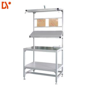 China Lean Pipe Workshop 40x40 Extruded Aluminum Workbench Anti Rust wholesale