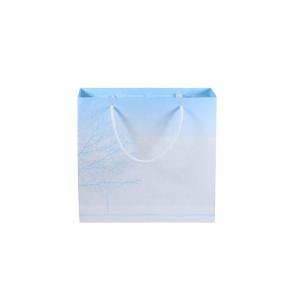 Exquisite Custom Printed Carrier Bags , Logo Paper Gift Bags With Handles