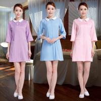 China Woven Fabric Hospital Staff Uniforms OEM Service Scrubs Set on sale