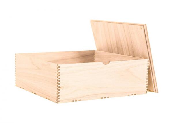 Storage Wooden Crate Gift Box Slide, Wooden Slide Top Boxes Bulk