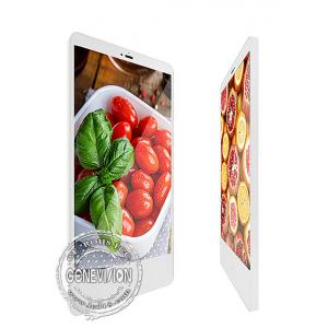 Mobile Phone Appearance Touch Screen Kiosk Advertising Display 32" To 49"