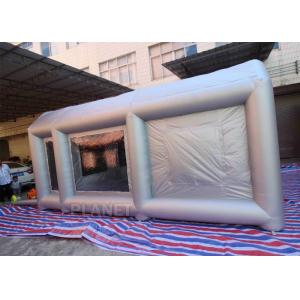 6m Long  Inflatable Spray Paint Tent With PVC Tarpaulin Or Oxford Cloth Material