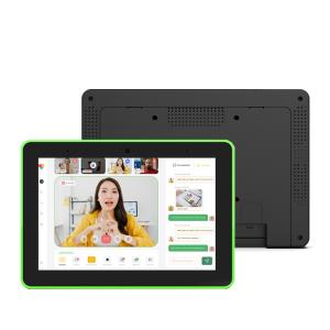 China 8 inch wall mount business Touch screen POE NFC android tablet pc with LED light Digital signage display meeting room booking system supplier