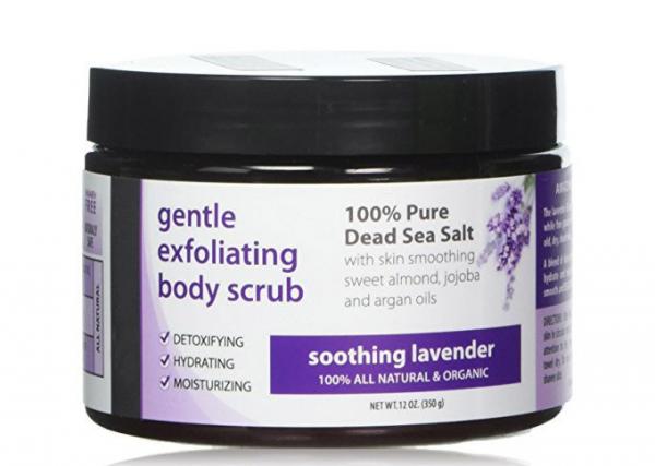 Gently Exfoliating Body Scrub , Lavender Body Scrub With Soothing Lavender