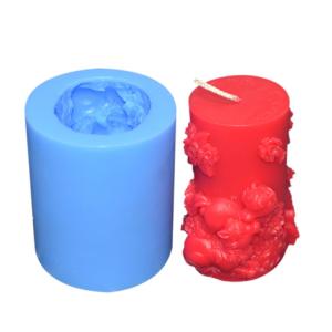 Customized Silicone Candle Mold Sustainable Disposable 3D Candle Moulds