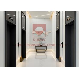 Stainless Steel 304 Business Elevator Passenger Elevator For Luxury Hotel / Office Building