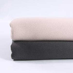 Lã penteada de alta qualidade venda escovada da tela do velo do poliéster do algodão