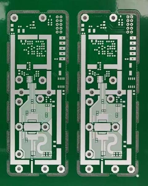 2 Layer High Frequency PCB With WL-CT338 Ceramic Substrate Materail 0.55mm Immersion Sliver