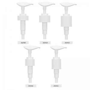 Various sizes White Hand Washing  Plastic Screw Lotion Pump