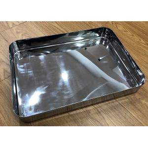                  Rk Bakeware China-304/316 Frozen Food Deep Drawn Minor Stainless Steel Baking Pan and Stainless Steel Kitchen Tray for Roasting, Baking, Storage             