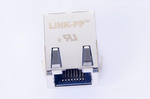 IEEE との磁気 RJ45 ジャック 10/100BaseT 1X1 G/Y の上に 802.3 0875-1A1T-Z2 を記録して下さい