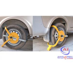 Double thorn needle 10 Inch Car Wheel Clamp for trailers , A3 Steel Material