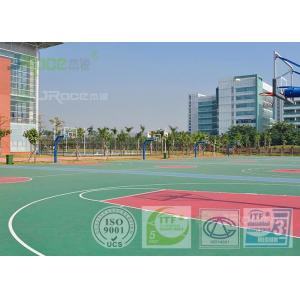 Durable Multipurpose Sports Court Surface , Rubber Court Flooring Liquid Paint