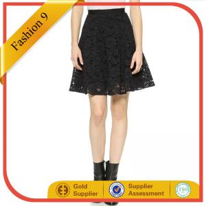 China a floral lace mink skirt supplier