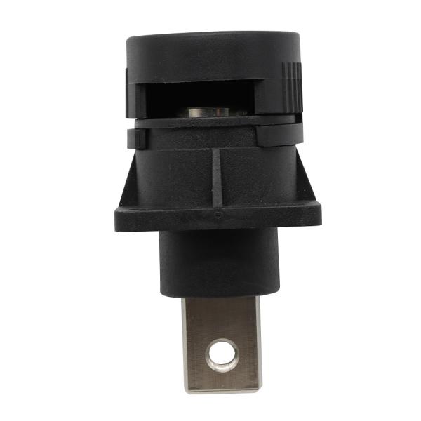 Black High Voltage DC Connector 100A 1000 Volt For solar energy storage