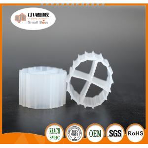 China 11*7mm Natural Color And Virgin HDPE Material MBBR Biofilm Carrier Manufacturer wholesale