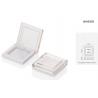 white plastic boxes packaging AS meterial faced cosmetic powder container