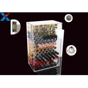 Cosmetic Acrylic Lipstick Organizer , Clear Acrylic Lipstick Display Stand